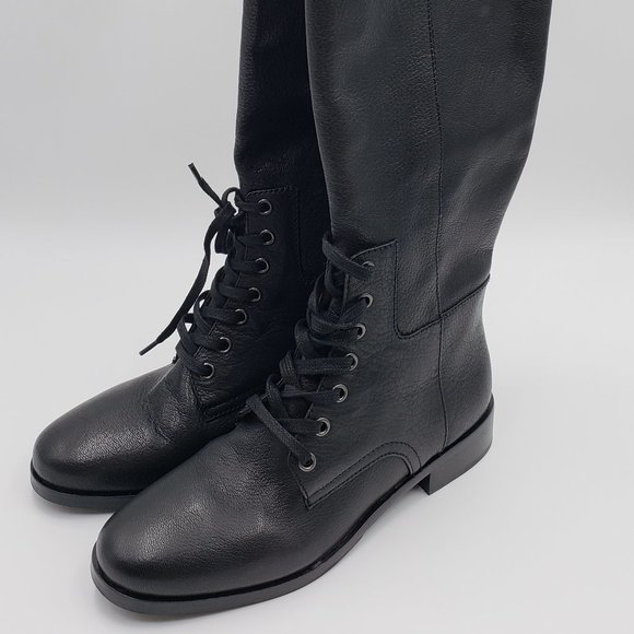 Pour La Victoire Cairo Boot Black Size - 8M - Picture 1 of 10